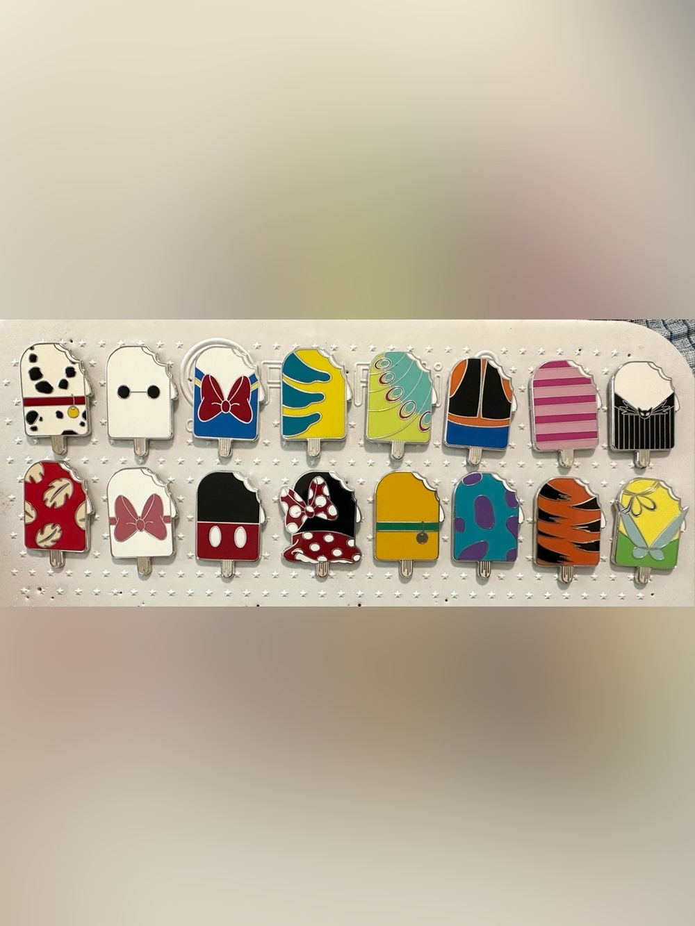 Disney Parks Popsicle Collection full set of 16 pins